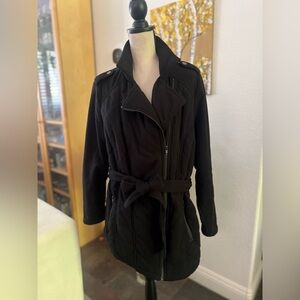 BONGO plus - soft zipper & tie closure shortcoat